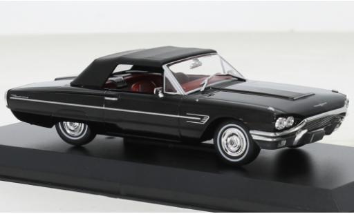 Ford Thunderbird 1/43 Greenlight Convertible black 1966 diecast model cars