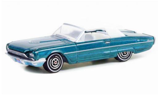 Ford Thunderbird 1/64 Greenlight metallise turquoise/white Thelma & Louise 1966 diecast model cars