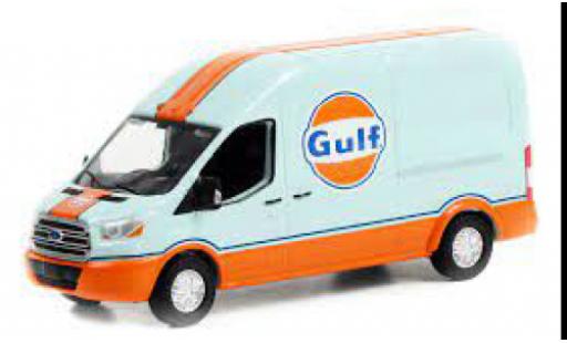 Diecast model cars Ford Transit 1/64 Greenlight Gulf 2019 Ford Transit 1/64 Greenlight Gulf 2019 diecast model cars
