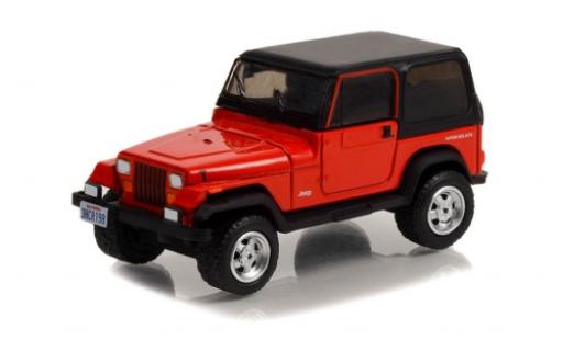 Diecast model cars Jeep Wrangler 1/64 Greenlight red Beverly Hills 90210 1994 Jeep Wrangler 1/64 Greenlight red Beverly Hills 90210 1994 diecast model cars
