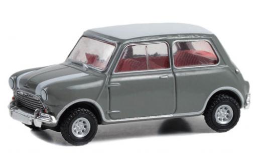 Diecast model cars Mini Cooper 1/64 Greenlight S grey/white 1965 Mini Cooper 1/64 Greenlight S grey/white 1965 diecast model cars