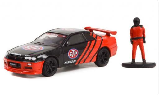 Diecast model cars Nissan Skyline 1/64 Greenlight (R34) STP 1999 Nissan Skyline 1/64 Greenlight (R34) STP 1999 diecast model cars