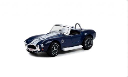 Diecast model cars Shelby Cobra 1/64 Greenlight CSX 4000 Roadster metallise blue/white 1965 Shelby Cobra 1/64 Greenlight CSX 4000 Roadster metallise blue/white 1965 diecast model cars