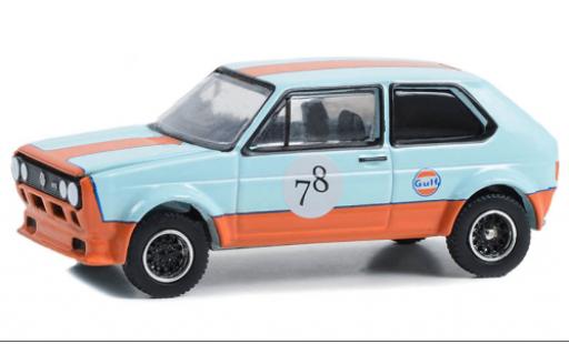 Diecast model cars Volkswagen Golf 1/64 Greenlight I GTI Gulf 1971 Volkswagen Golf 1/64 Greenlight I GTI Gulf 1971 diecast model cars