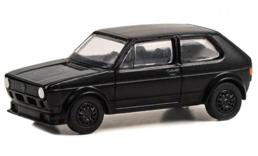 Diecast model cars Volkswagen Golf 1/64 Greenlight I matte noir 1980 Volkswagen Golf 1/64 Greenlight I matte noir 1980 diecast model cars