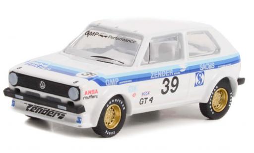 Diecast model cars Volkswagen Golf 1/64 Greenlight I Rabbit white/Décorer 1975 Volkswagen Golf 1/64 Greenlight I Rabbit white/Décorer 1975 diecast model cars
