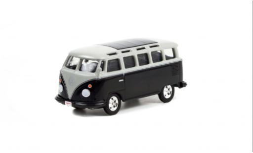 Diecast model cars Volkswagen T1 1/64 Greenlight Custom Bus grey/black 1962 Volkswagen T1 1/64 Greenlight Custom Bus grey/black 1962 diecast model cars