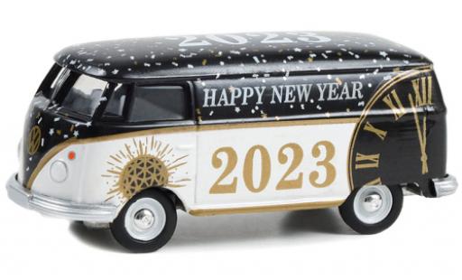Diecast model cars Volkswagen T1 1/64 Greenlight fourgon Happy Nouveau Year 2023 Volkswagen T1 1/64 Greenlight fourgon Happy Nouveau Year 2023 diecast model cars