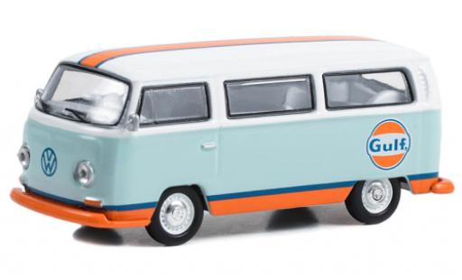 Diecast model cars Volkswagen T2 1/64 Greenlight bus Gulf 1968 Volkswagen T2 1/64 Greenlight bus Gulf 1968 diecast model cars