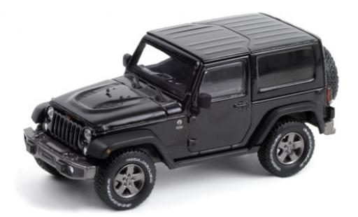Jeep Wrangler 1/43 Greenlight 75th Anniversary Edition black 2016 Dach abnehmbar diecast model cars