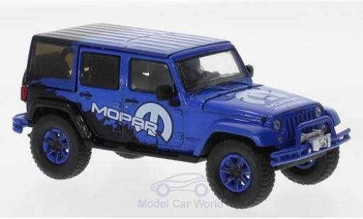 Diecast model cars Jeep Wrangler 1/43 Greenlight Unlimited blue 2012 Mopar Off Road Edition Jeep Wrangler 1/43 Greenlight Unlimited blue 2012 Mopar Off Road Edition diecast model cars