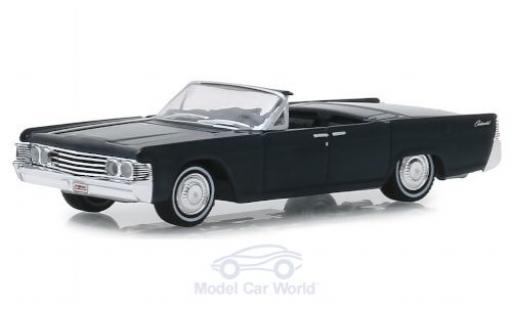 Lincoln Continental 1/64 Greenlight metallic grey 1965 diecast model cars