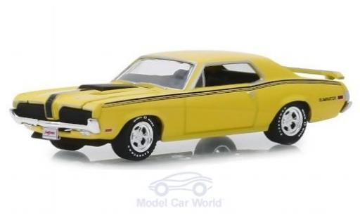 Mercury Cougar 1/64 Greenlight Eliminator 428 CJ yellow/Dekor 1970 diecast model cars