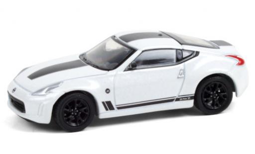Diecast model cars Nissan 370Z 1/64 Greenlight Heritage Edition metallic white/Dekor 2019 Nissan 370Z 1/64 Greenlight Heritage Edition metallic white/Dekor 2019 diecast model cars
