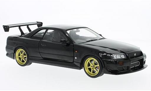 Diecast model cars Nissan Skyline 1/18 Greenlight GT-R34 black RHD 1999 Nissan Skyline 1/18 Greenlight GT-R34 black RHD 1999 diecast model cars
