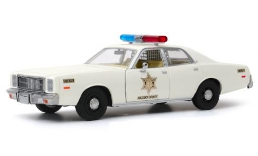 Diecast model cars Plymouth Fury 1/24 Greenlight Hazzard County Sheriff 1977 Plymouth Fury 1/24 Greenlight Hazzard County Sheriff 1977 diecast model cars
