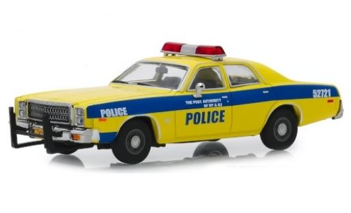 Diecast model cars Plymouth Fury 1/43 Greenlight Port Authority of New York & New Jersey 1977 Plymouth Fury 1/43 Greenlight Port Authority of New York & New Jersey 1977 diecast model cars