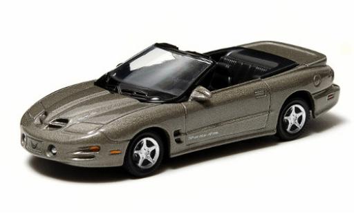 Diecast model cars Pontiac Firebird 1/64 Greenlight T/A Convertible metallic grey 1999 sans Vitrine Pontiac Firebird 1/64 Greenlight T/A Convertible metallic grey 1999 sans Vitrine diecast model cars