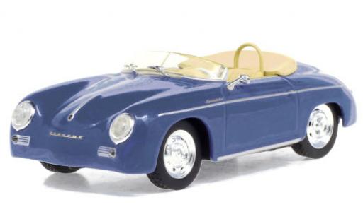 Porsche 356 1/43 Greenlight Speedster Super blue 1958 diecast model cars