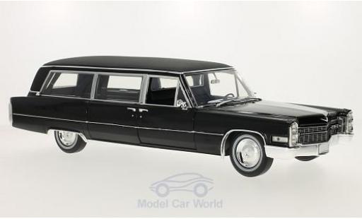 Cadillac S & S 1/18 Greenlight Limousine black 1966 diecast model cars