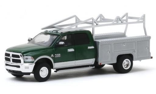 Diecast model cars RAM 3 1/64 Greenlight 500 Laramie metallic green/grey 2018 avec Leitergestell RAM 3 1/64 Greenlight 500 Laramie metallic green/grey 2018 avec Leitergestell diecast model cars