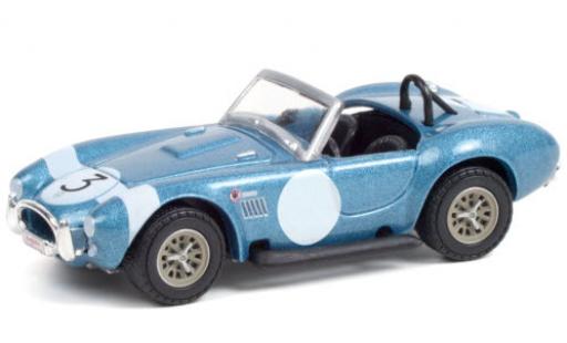 Diecast model cars Shelby Cobra 1/64 Greenlight FIA Bondurant Tribute (CSX2770) metallic blue/white 2020 No.3 Shelby Cobra 1/64 Greenlight FIA Bondurant Tribute (CSX2770) metallic blue/white 2020 No.3 diecast model cars