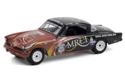 Studebaker Champion 1/64 Greenlight No.113 MRCI Carrera Panamericana Mexico 1953 L.Velazquez diecast model cars