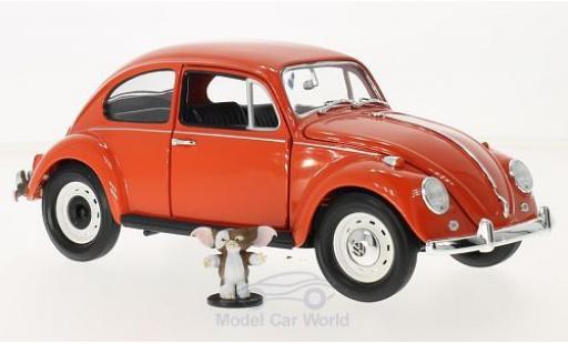 Diecast model cars Volkswagen Beetle 1/18 Greenlight orange Gremlins 1967 mit Figur ohne Vitrine Volkswagen Beetle 1/18 Greenlight orange Gremlins 1967 mit Figur ohne Vitrine diecast model cars