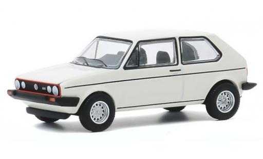 Diecast model cars Volkswagen Golf 1/64 Greenlight I GTI white 1980 Volkswagen Golf 1/64 Greenlight I GTI white 1980 diecast model cars