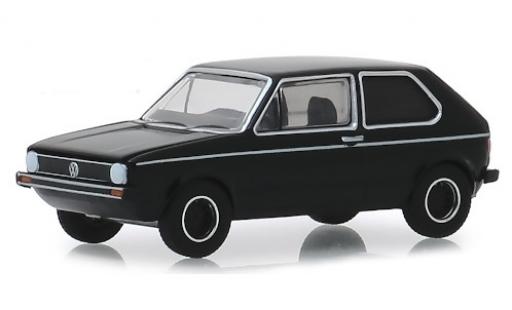 Diecast model cars Volkswagen Golf 1/64 Greenlight Mk1 black RHD 1976 Volkswagen Golf 1/64 Greenlight Mk1 black RHD 1976 diecast model cars