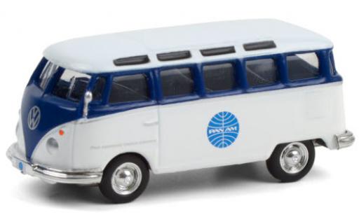 Diecast model cars Volkswagen T1 1/64 Greenlight Samba Bus Pan American Airways 1964 Volkswagen T1 1/64 Greenlight Samba Bus Pan American Airways 1964 diecast model cars