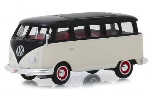Diecast model cars Volkswagen T1 1/64 Greenlight (Typ 2) Bus beige/black 1965 Volkswagen T1 1/64 Greenlight (Typ 2) Bus beige/black 1965 diecast model cars