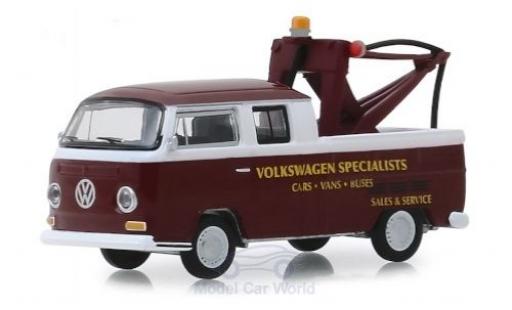 Diecast model cars Volkswagen T2 1/64 Greenlight DoKa Abschleppwagen Specialists 1968 Volkswagen T2 1/64 Greenlight DoKa Abschleppwagen Specialists 1968 diecast model cars