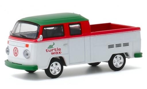 Diecast model cars Volkswagen T2 1/64 Greenlight DoKa Turtle Wax 1979 Volkswagen T2 1/64 Greenlight DoKa Turtle Wax 1979 diecast model cars