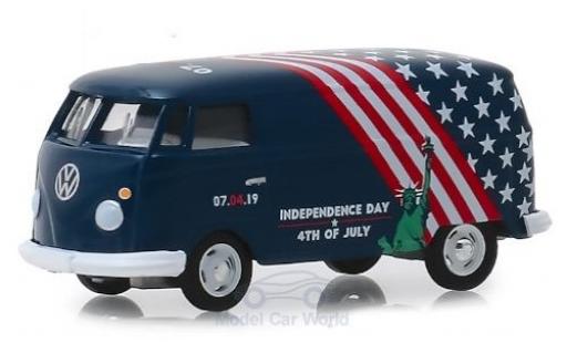 Diecast model cars Volkswagen T2 1/64 Greenlight Kastenwagen Independence Day 2019 Volkswagen T2 1/64 Greenlight Kastenwagen Independence Day 2019 diecast model cars