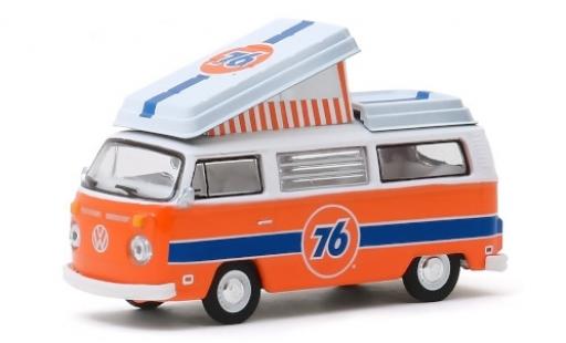 Diecast model cars Volkswagen T2 1/64 Greenlight Westfalia Camper Union 76 1973 avec ouverts/es Tente sur toit Volkswagen T2 1/64 Greenlight Westfalia Camper Union 76 1973 avec ouverts/es Tente sur toit diecast model cars