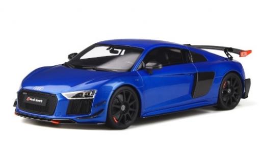 Diecast model cars Audi R8 1/18 GT Spirit Performance Parts metallic blue Audi R8 1/18 GT Spirit Performance Parts metallic blue diecast model cars
