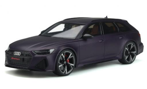Diecast model cars Audi RS6 1/18 GT Spirit Avant (C8) matt-lila 2020 Audi RS6 1/18 GT Spirit Avant (C8) matt-lila 2020 diecast model cars