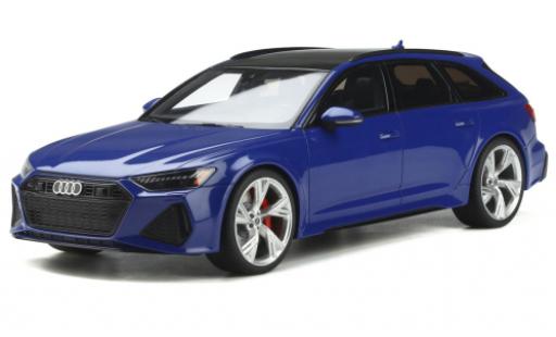 Diecast model cars Audi RS6 1/18 GT Spirit (C8) Avant Tribute Edition blue 2020 Audi RS6 1/18 GT Spirit (C8) Avant Tribute Edition blue 2020 diecast model cars