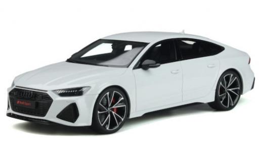 Diecast model cars Audi RS7 1/18 GT Spirit Sportback (C8) white 2020 Audi RS7 1/18 GT Spirit Sportback (C8) white 2020 diecast model cars