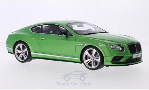 Diecast model cars Bentley Continental T 1/18 GT Spirit GTV8S metallic green Bentley Continental T 1/18 GT Spirit GTV8S metallic green diecast model cars