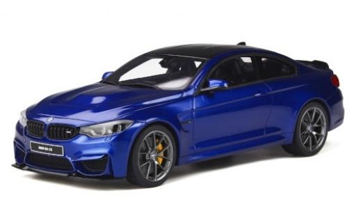 Diecast model cars Bmw M4 1/18 GT Spirit CS (F82) metallic blue 2017 Bmw M4 1/18 GT Spirit CS (F82) metallic blue 2017 diecast model cars