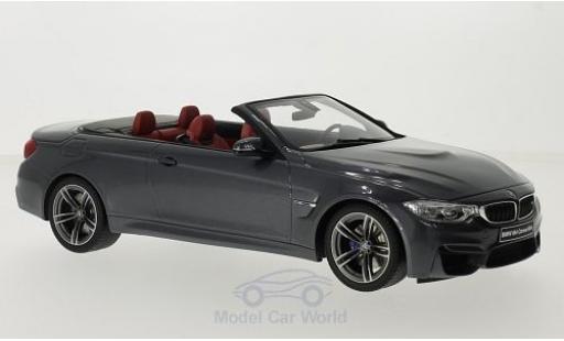 Diecast model cars Bmw M4 F83 1/18 GT Spirit (F83) Cabriolet metallic grey Bmw M4 F83 1/18 GT Spirit (F83) Cabriolet metallic grey diecast model cars