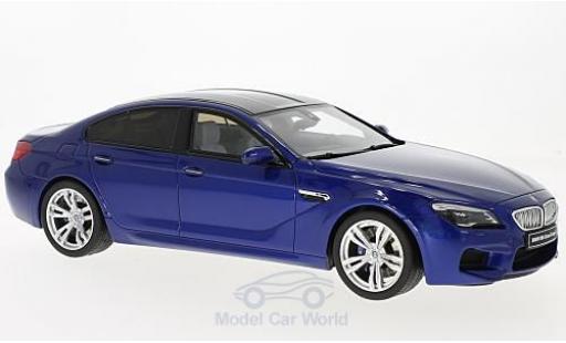Diecast model cars Bmw M6 1/18 GT Spirit Gran Coupe metallic blue Bmw M6 1/18 GT Spirit Gran Coupe metallic blue diecast model cars
