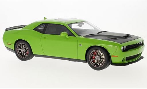 Diecast model cars Dodge Challenger 1/18 GT Spirit Hellcat SRT green/black 2016 Dodge Challenger 1/18 GT Spirit Hellcat SRT green/black 2016 diecast model cars