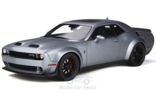 Diecast model cars Dodge Challenger 1/18 GT Spirit SRT Hellcat Redeye grey 2018 Dodge Challenger 1/18 GT Spirit SRT Hellcat Redeye grey 2018 diecast model cars