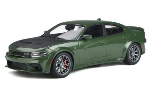 Diecast model cars Dodge Charger 1/18 GT Spirit SRT Hellcat Widebody green 2020 Dodge Charger 1/18 GT Spirit SRT Hellcat Widebody green 2020 diecast model cars