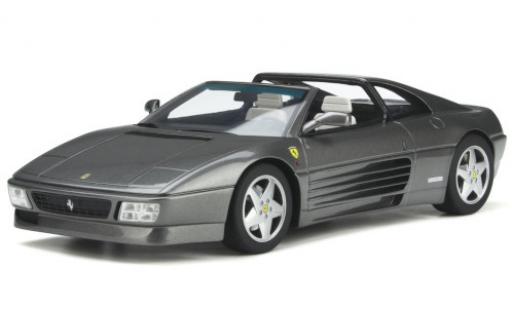Diecast model cars Ferrari 348 1/18 GT Spirit GTS metallic grey 1993 Ferrari 348 1/18 GT Spirit GTS metallic grey 1993 diecast model cars