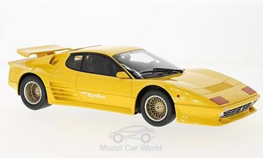 Diecast model cars Ferrari 512 1/18 GT Spirit BBi Turbo Koenig yellow 1983 Ferrari 512 1/18 GT Spirit BBi Turbo Koenig yellow 1983 diecast model cars