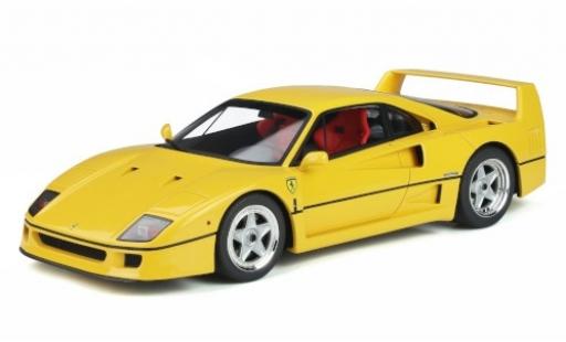 Diecast model cars Ferrari F40 1/18 GT Spirit yellow 1987 Ferrari F40 1/18 GT Spirit yellow 1987 diecast model cars